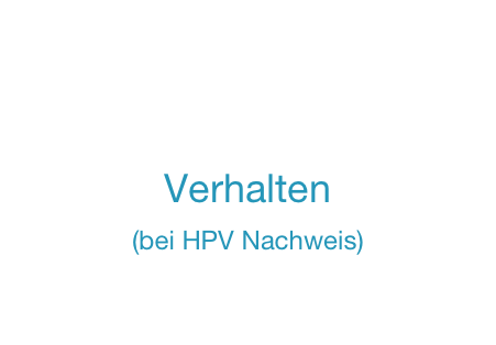 


Verhalten
(bei HPV Nachweis)  